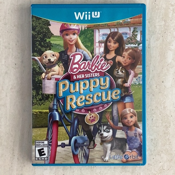 Barbie Other Barbie Her Sisters Puppy Rescue Nintendo Wii U Game